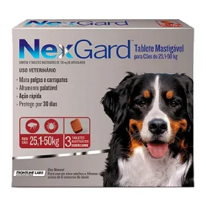 Nexgard para Cães de 25 a 50kg 3 comprimidos