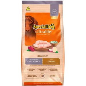 Ração Special Dog Ultralife Light Cães de Raças Pequenas 3kg