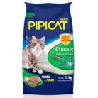 Areia Higiênica Classic Pipicat 12kg
