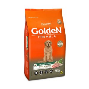 Ração Golden Fórmula Cães Adultos Frango e Arroz 20kg