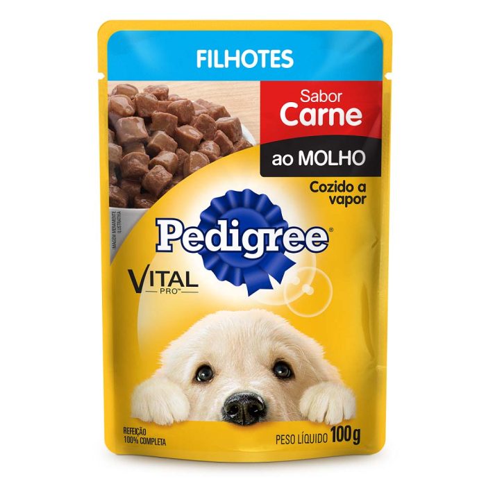 Pedigree Sachê Vital Pro para Cães Filhotes Sabor Frango 100g