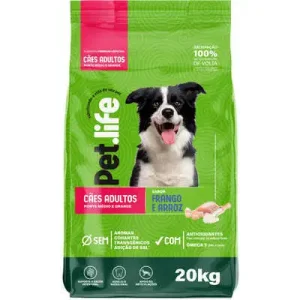 Ração PetLife Premium Especial Médio e Grande 20kg