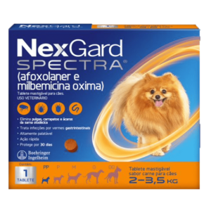 NexGard Spectra para Cães de 2 a 3,5kg