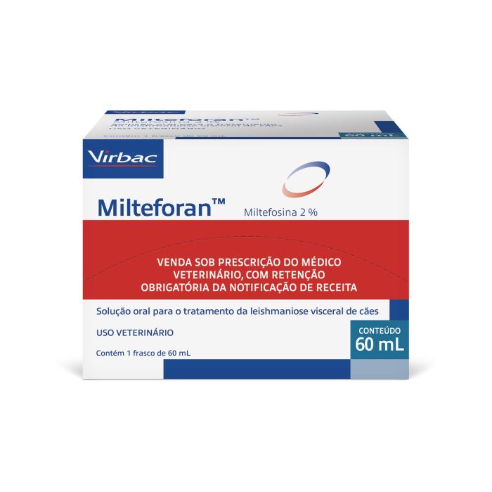 Milteforan 60 ml para tratamento de Leishmaniose em cães - Pet Life BH Belo Horizonte
