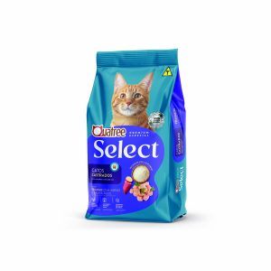 ração Quatree Select Gato Castrado sabor Frango, Arroz e Batata-Doce