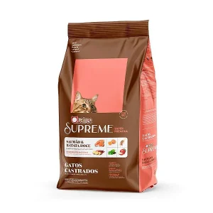 Quatree Supreme Gatos Castrados Salmão 10,1kg