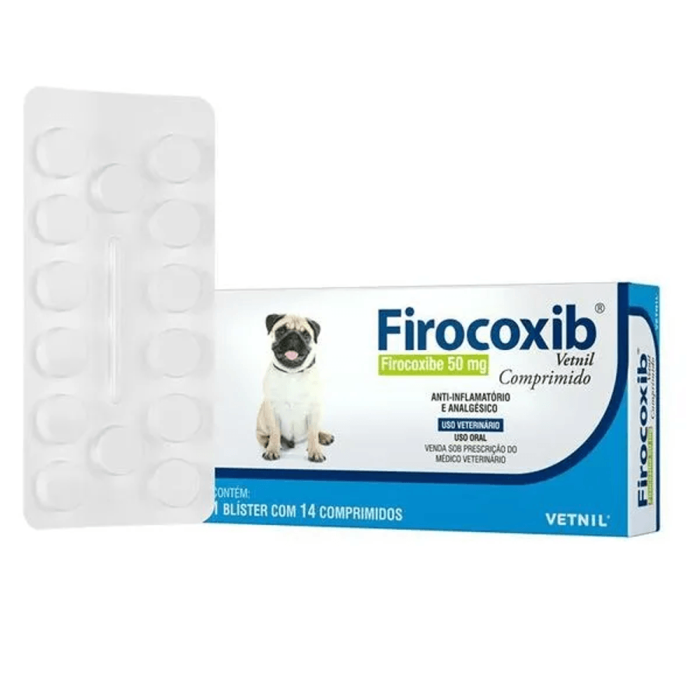 Firocoxib 50mg - 14 Comprimidos para Cães