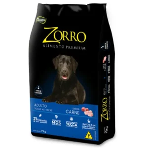 Ração Zorro Premium Cães Adultos 15kg